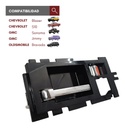 MANIJA INTERIOR CV BLAZER (S10)  GM SONOMA/JIMMY  OD BRAVADA  CV S10 82-94  NEGRA/CROMO ZINC CON PLASTICO HUSHAN Derecho Trasera  