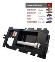MANIJA INTERIOR CV BLAZER (S10)  GM SONOMA/JIMMY  OD BRAVADA  CV S10 82-94  NEGRA/CROMO ZINC CON PLASTICO HUSHAN Derecho Trasera  