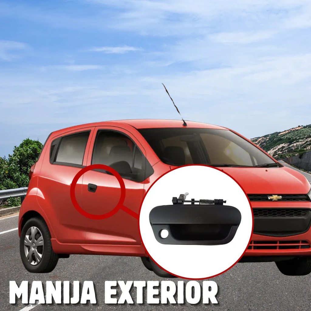 Manija Exterior Cv Spark 11-17/ Sedan 17-20 Der C/hoyo Delantera