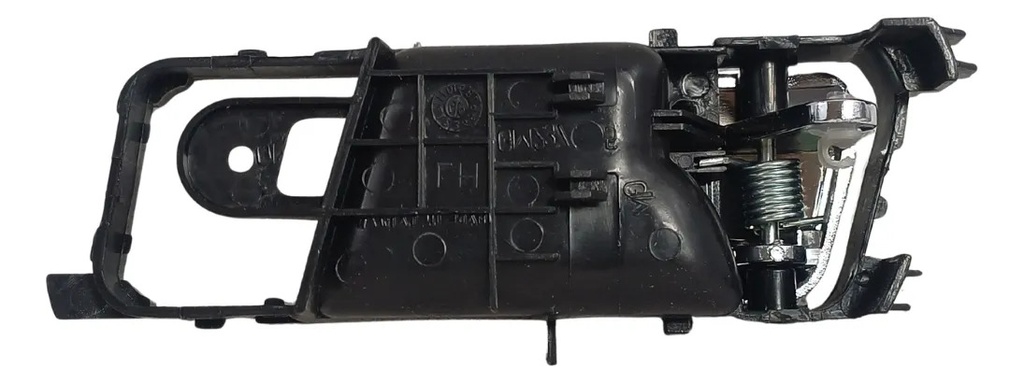 MANIJA INTERIOR CV OPTRA 06-10  SZ FORENZA SEDAN 04-08  NEGRA/CROMO PLASTICO HUSHAN Derecho Delantera/Trasera  