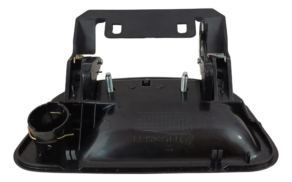 MANIJA DE TAPA FD F-150/F-250 97-08/LOBO 97-03/SUPER DUTY 99-07/EXPLORER SPORT TRAC 01-05 C/ HOYO P/ LLAVE CORRUGADA NEGRO PLASTICO HUSHAN