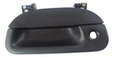 MANIJA DE TAPA FD F-150/F-250 97-08/LOBO 97-03/SUPER DUTY 99-07/EXPLORER SPORT TRAC 01-05 C/ HOYO P/ LLAVE CORRUGADA NEGRO PLASTICO HUSHAN