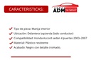 MANIJA INTERIOR HD ACCORD 4P SEDAN 03-07  NEGRA/CROMO PLASTICO HUSHAN Izquierdo Delantera  