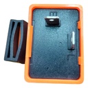 FLASH DESTELLADOR SIN SONIDO CUADRADO 12V NARANJA