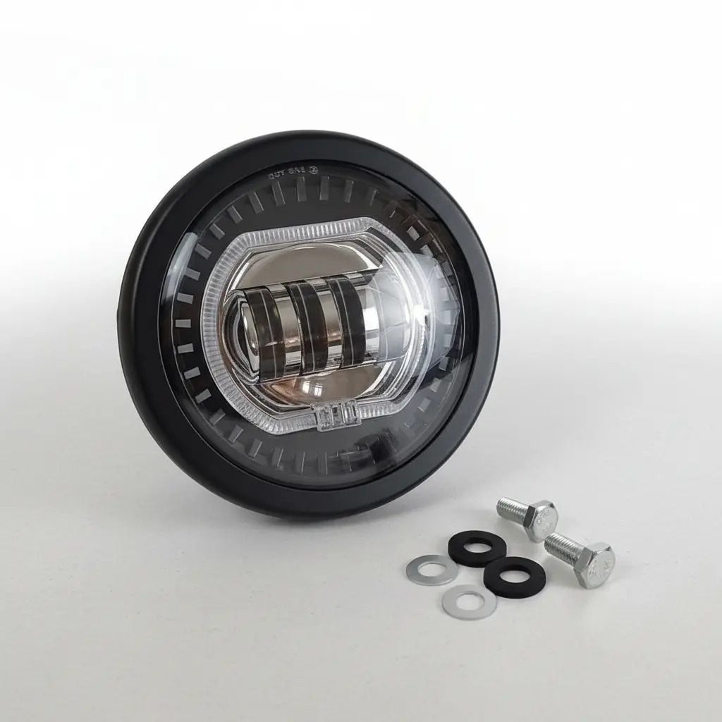 Faro Led 4 Megahiperled 6.5 Con Tres Funciones
