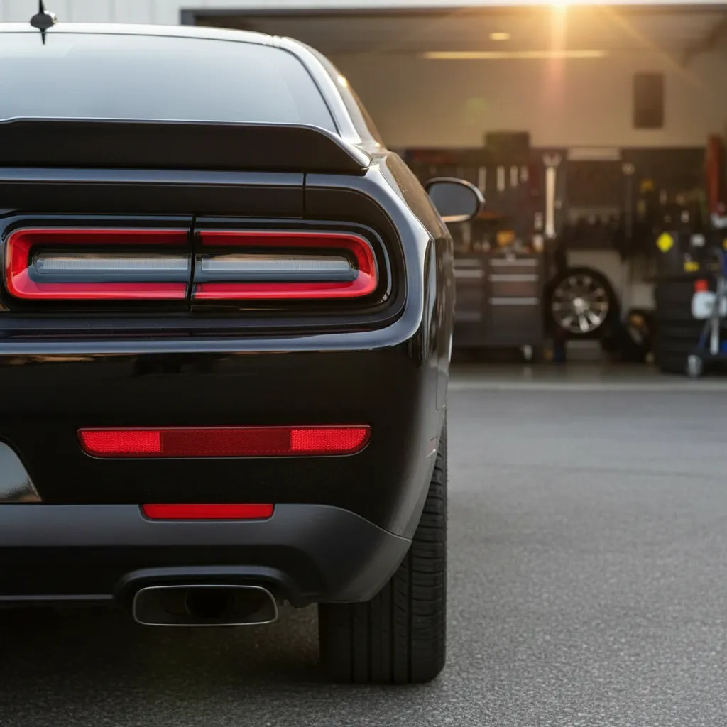 CUARTO REFLEJANTE TRASERO DG CHALLENGER 15-22 BLACK LINE/GT/SCAT PACK/SRT V6/V8 6/8 CILINDROS 3.6/6.2/6.4L 2 PUERTAS DEPO DER