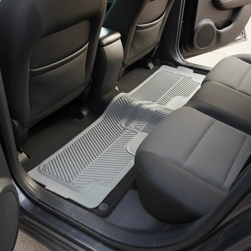 TAPETE MERCURIO VINYPLUS 618 1 PZA TRASERO GRIS