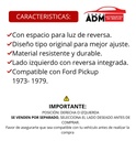 BASE CALAVERA FORD PICK UP 73-79 C/REV IZQ PRE