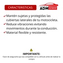 GOMA CUBIERTA LATERAL DT125 CLASICA, DT125 DELIVER