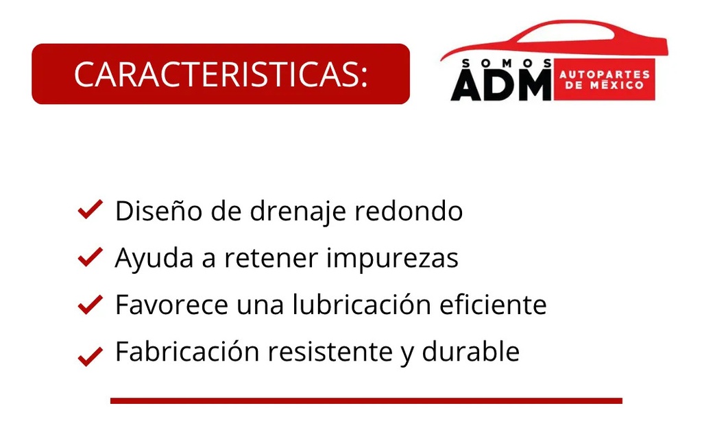 FILTRO ACEITE (CEDAZO) DRENAJE REDONDO FT125/FT150