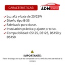 FOCO B-35 25/25W (PZA) CS125,DS125,DS150,DS15