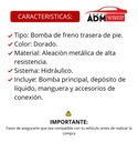 BOMBA FRENO PIE DORADO