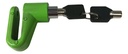 CANDADO SEGURIDAD ANTIRROBO MOTO NEON VERDE