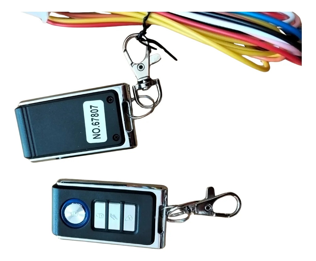 ALARMA P/MOTO 2 CONTROLES,SENSOR MOVIMIENTO