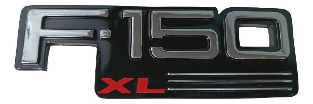 EMBLEMA LETRERO FD F-150 XL CROMO ***Hasta 