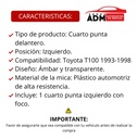 Cuarto Toyota T100 1993 1994 1995 1996 1997 1998 Depo Izq Izquierdo