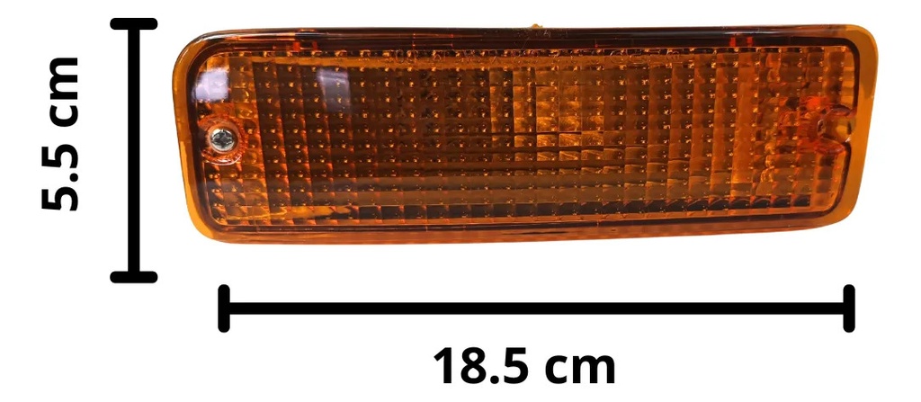 CUARTO FRONTAL TY T100 93-98 AMBAR C/FOCO DEPO IZQ