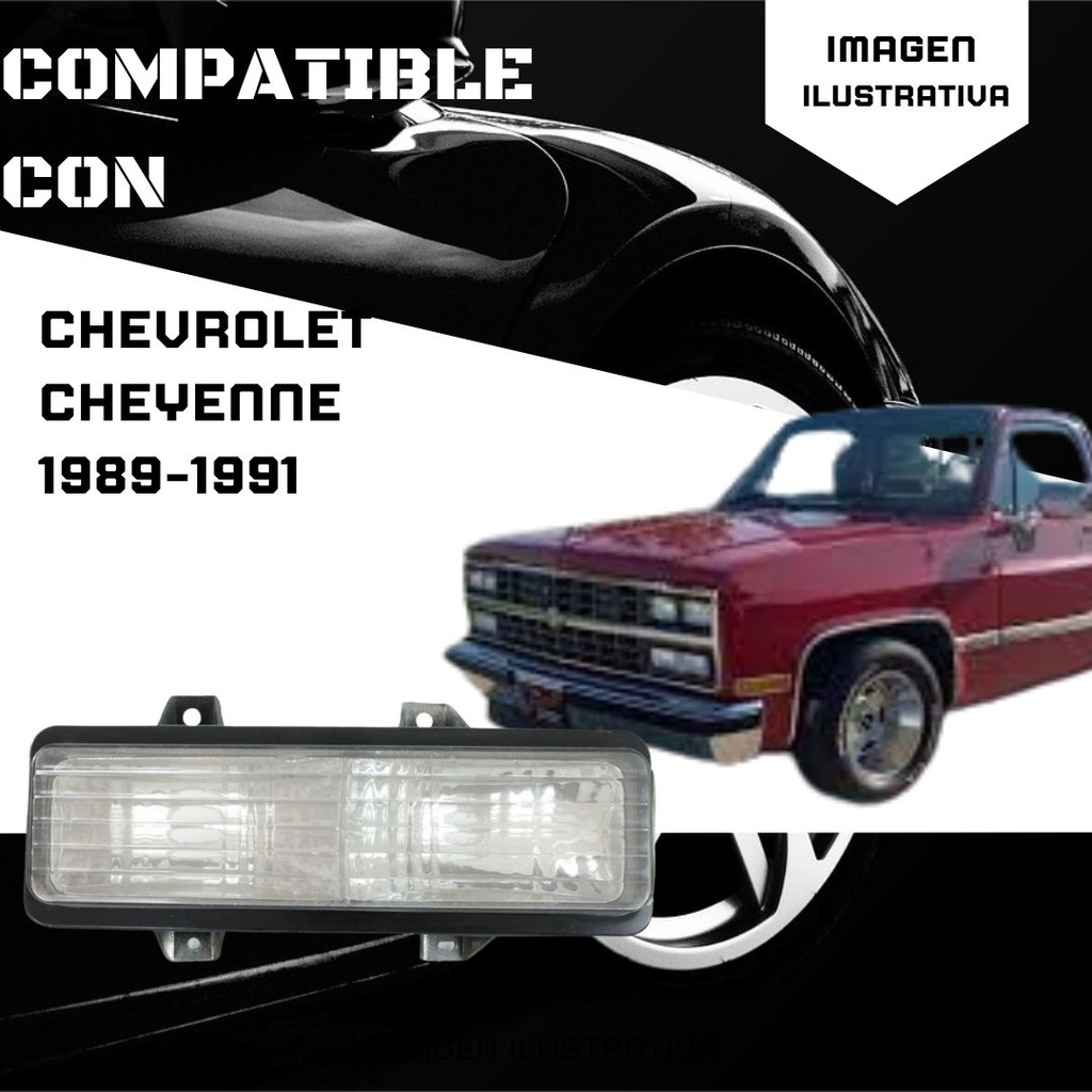 CUARTO FRONTAL CHEVROLET CHEYENNE 89-91 S/FOCO DEPO IZQUIERDO
