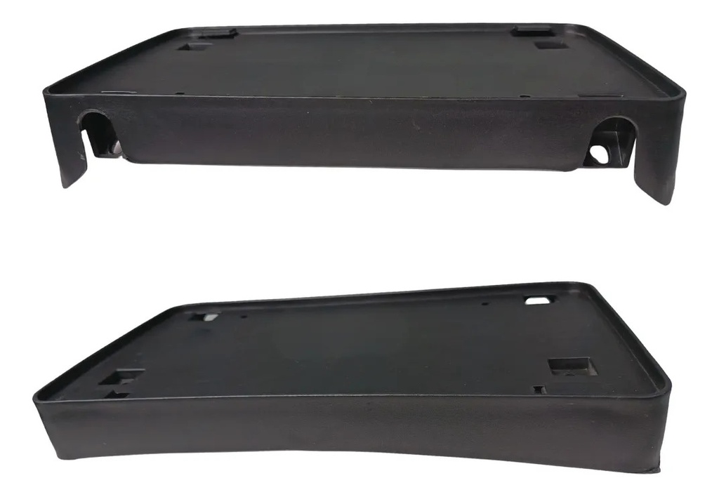 PORTA PLACA GRAN VOYAGER MOD 96-04 NEGRO MATE
