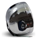 FARO DELANTERO COMPLETO CROMADO CON FOCO CG125/FT125