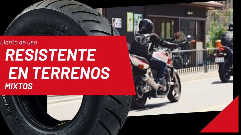 LLANTA MOTO CHAOYANG 130/90-10 4PR TL H920