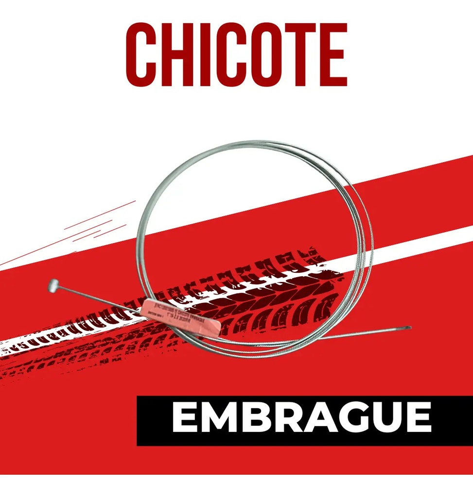 CHICOTE DE  EMBRAGUE UNIVERSAL 2.2 MTS