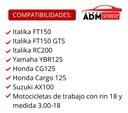 Llanta Moto Matsuma F-309-01 3.00-18 TT 200KG 52P DOT