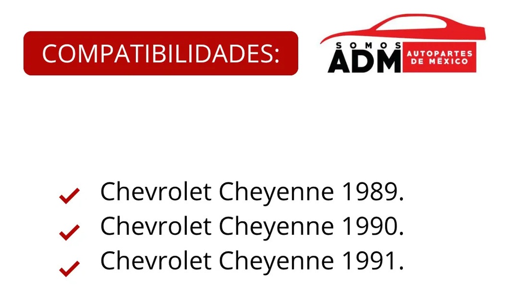 CUARTO FRONTAL CHEVROLET CHEYENNE 89-91 NACIONAL IZQUIERDO