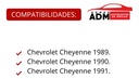 CUARTO FRONTAL CHEVROLET CHEYENNE 89-91 NACIONAL IZQUIERDO
