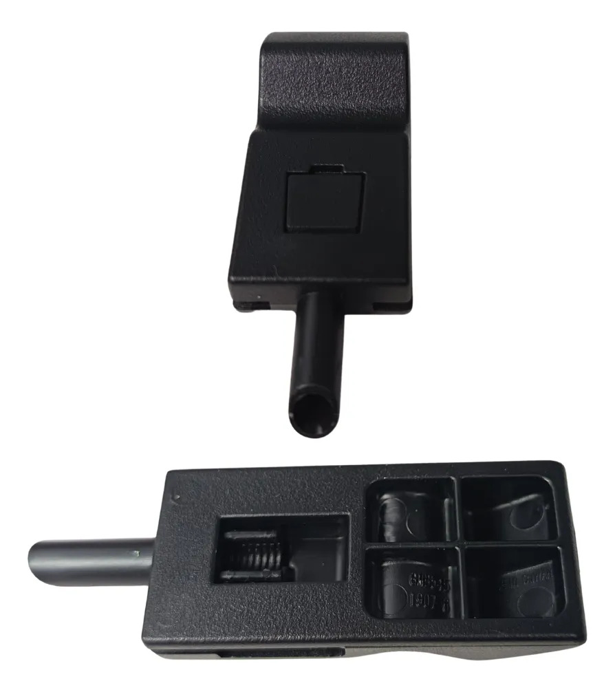 SEGURO DE PUERTA CD ESCALADE EXT/ESV  CV AVALANCHE/CHEYENNE/SILVERADO 07-13/SUBURBAN/TAHOE 07-14/PICK UP  GM SIERRA 07-13/YUKON 07-14  NEGRO PLASTICO HUSHAN Derecho/Izquierdo Delantera/Trasera  