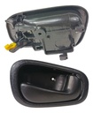 MANIJA INTERIOR TY COROLLA  CV GEO PRIZM 98-02  SIN HOYO PARA SEGURO NEGRO PLASTICO HUSHAN Derecho Delantera/Trasera  