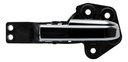 Manija Interior Chevrolet Tornado 2012-2017 Negra Plastico Delantera