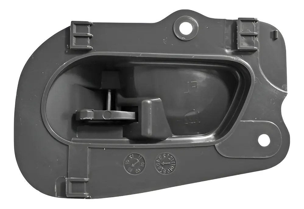 Manija Interior Cv Chevy Joy/ Pop/ Swing/ Pick Up 94-12/ Cv Monza 97-12/ Gris Plastico Twn Hushan  Derecho Delantera