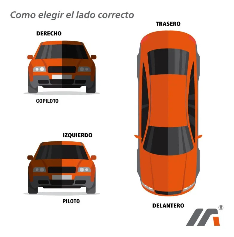 MANIJA EXTERIOR FD FOCUS 00-06  CORRUGADA NEGRA PLASTICO HUSHAN Derecho/Izquierdo Delantera  