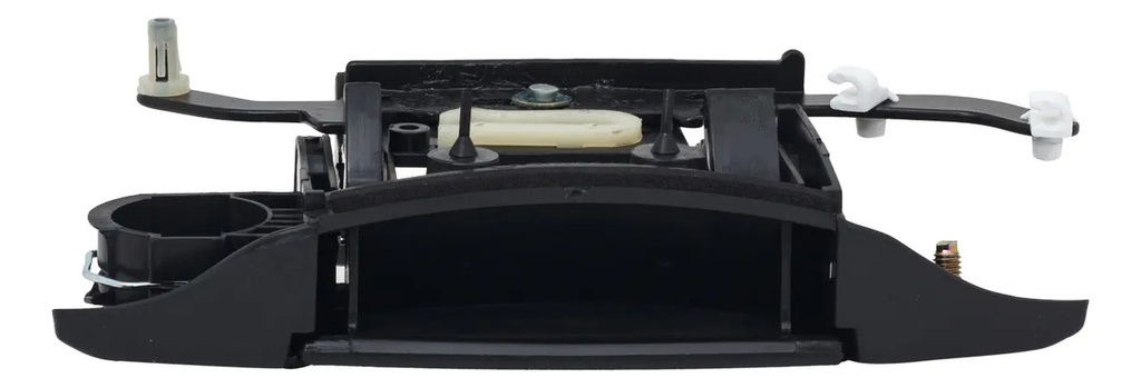 MANIJA EXTERIOR CR VOYAGER/TOWN & COUNTRY  DG CARAVAN 96-00  CON HOYO PARA LLAVE 5TA PUERTA CORRUGADA NEGRO PLASTICO HUSHAN    