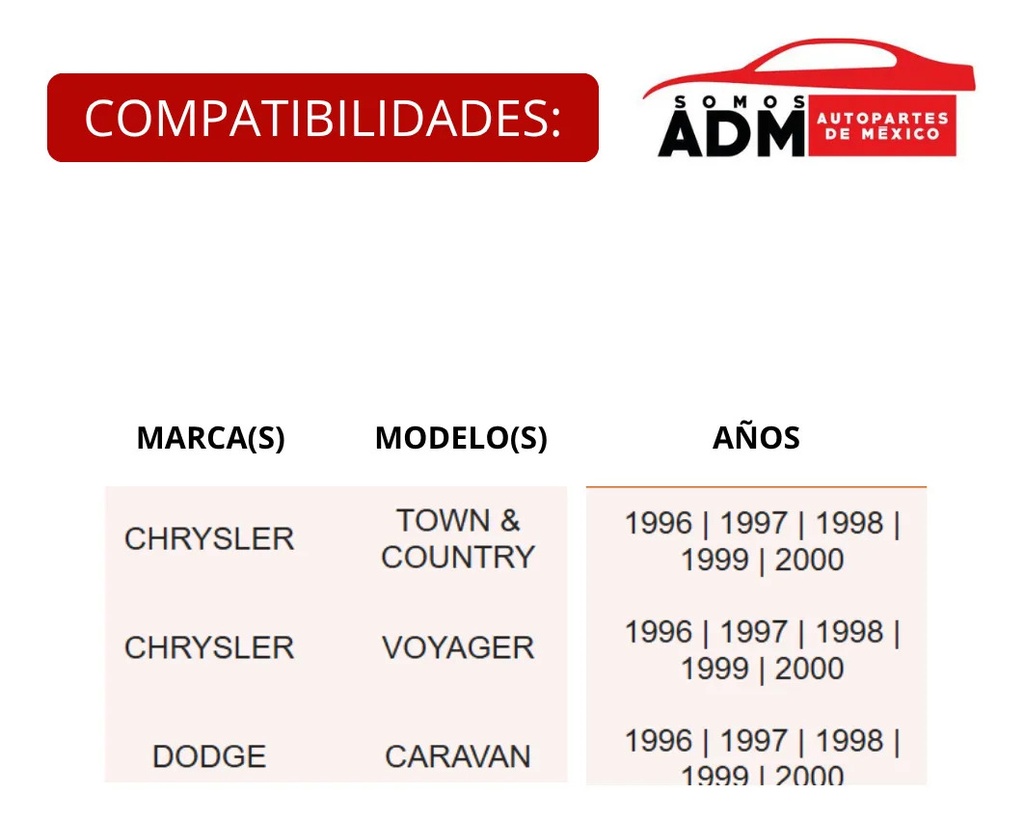 MANIJA EXTERIOR CR VOYAGER/TOWN & COUNTRY  DG CARAVAN 96-00  CON HOYO PARA LLAVE 5TA PUERTA CORRUGADA NEGRO PLASTICO HUSHAN    
