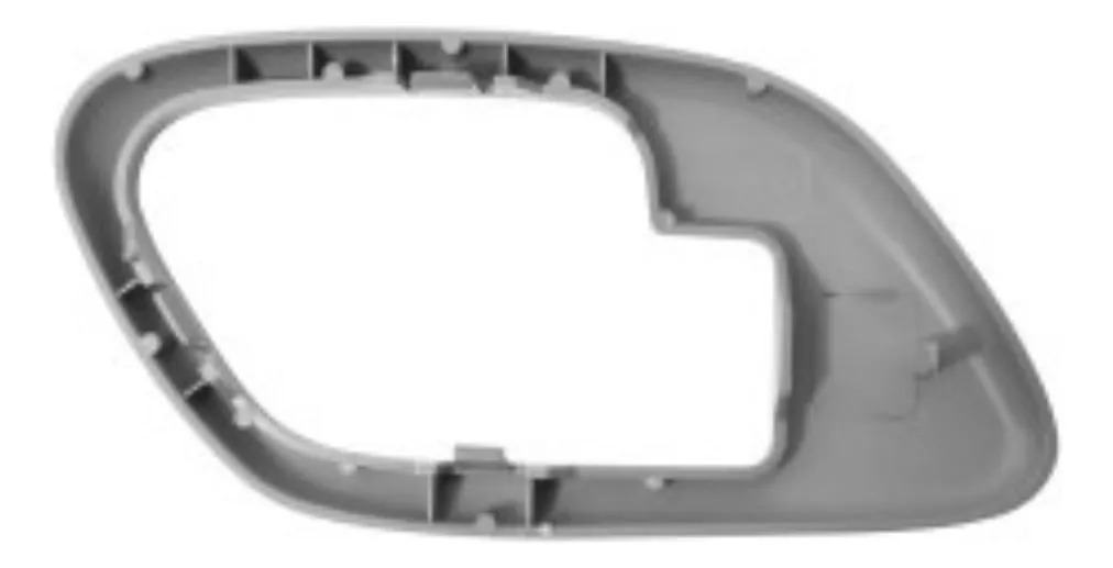 MANIJA INTERIOR CV CHEYENNE/CUSTOM 95-98/SUBURBAN 95-99/SILVERADO 95-98/TAHOE 95-99  GM SIERRA/YUKON 95-98  CD ESCALADE ESV 95-00  CV PICK UP 95-98  SOLO BISEL GRIS PLASTICO HUSHAN Derecho Delantera/Trasera  
