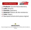 GUIA FASCIA DELANTERA NS NP300 16-20 DH/CHASIS CAB/LE MIDNIGHT EDITION L4 4 CILINDROS 2.5L 2/4 PUERTAS DER