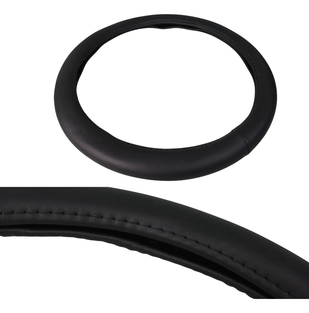 CUBRE VOLANTE VINIL NEGRO