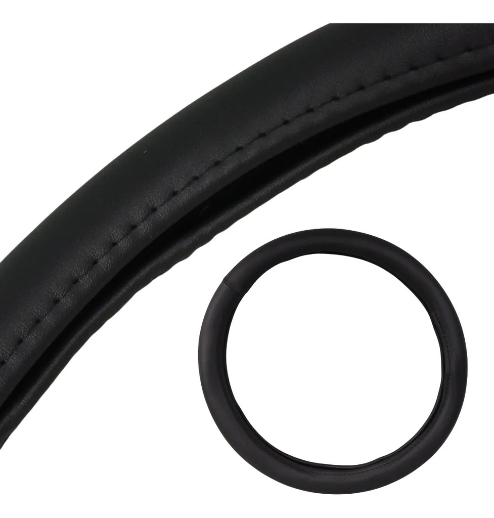 CUBRE VOLANTE VINIL NEGRO