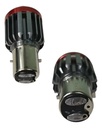 FOCO LED ALUMINIO P/MOTO BA20D 12V 15W 2000LM