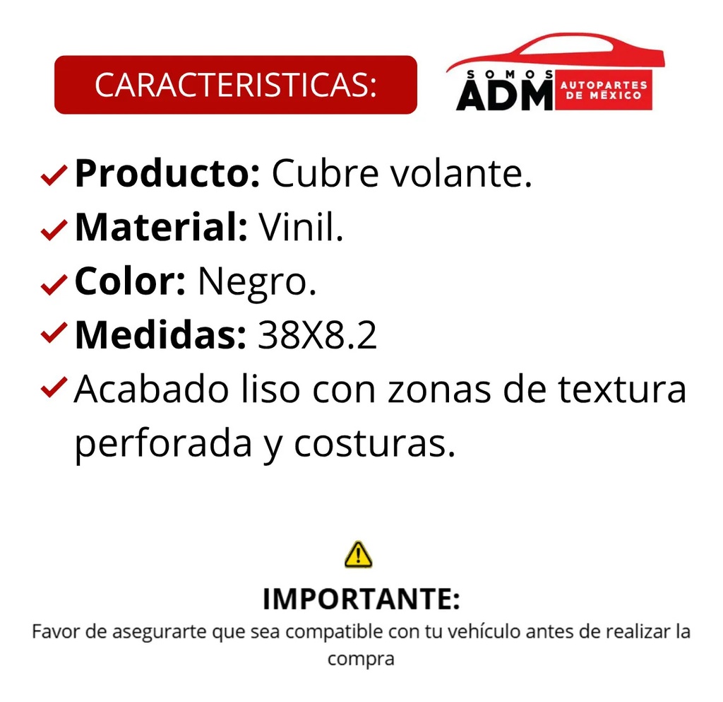 Cubre Volante Vinil Beige/madera Grande Beige