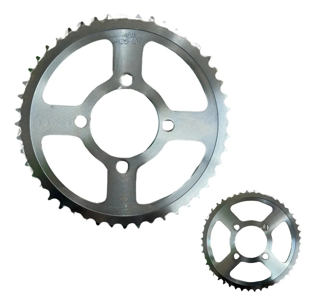 ENGRANE TRACCION TRASERO MOTO ACERO 48T YAMAHA XTZ125