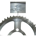 ENGRANE TRACCION TRASERO MOTO ACERO 48T YAMAHA XTZ125