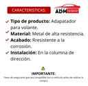 ADAPTADOR VOLANTE CV CHEVY *10 ORIFICIOS*