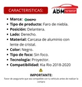 FARO NIEBLA KI RIO 18-20 S/FOCO DEPO DER