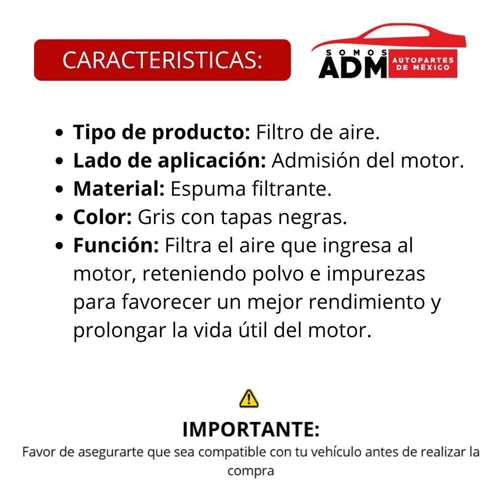 FILTRO AIRE 125Z,DT125,DT125,FT125,FT150,DT150