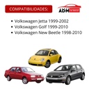CERRADURA DE PUERTA VW JETTA 99-02/ GOLF 99-10/BEETLE 98-10 DER DELANTERA ELECTRICA (IMP)  8PINES