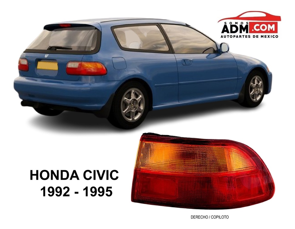 Calavera Honda Civic 1992 1993 1994 1995