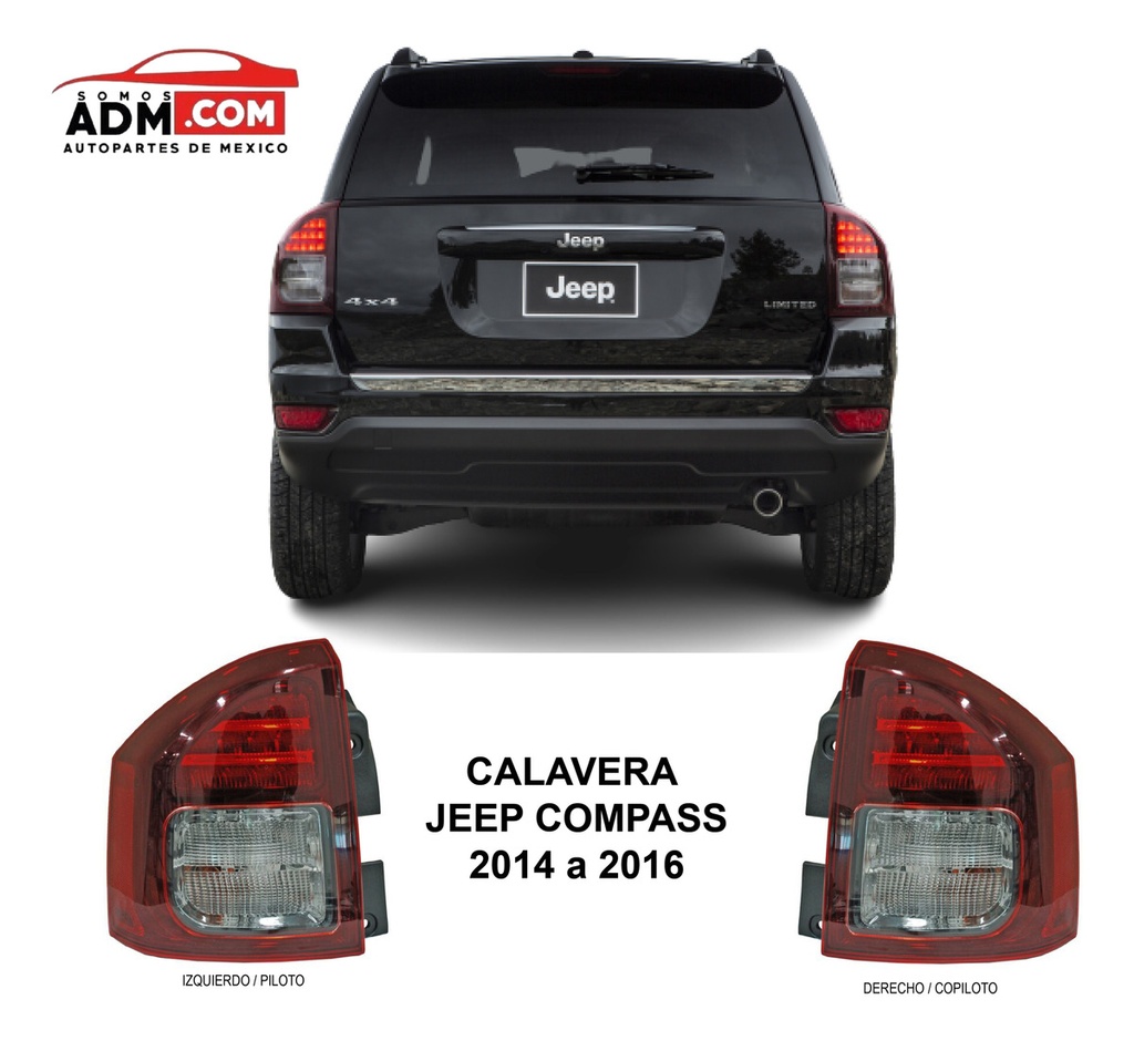 Calavera Jeep Compass 2014 2015 2016